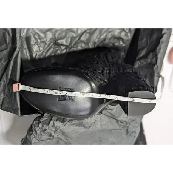 Laurence Dacade Women's Black Pete Mesh Crochet Ankle Boots Size 36 (MSRP $760) - Picture 10 of 12